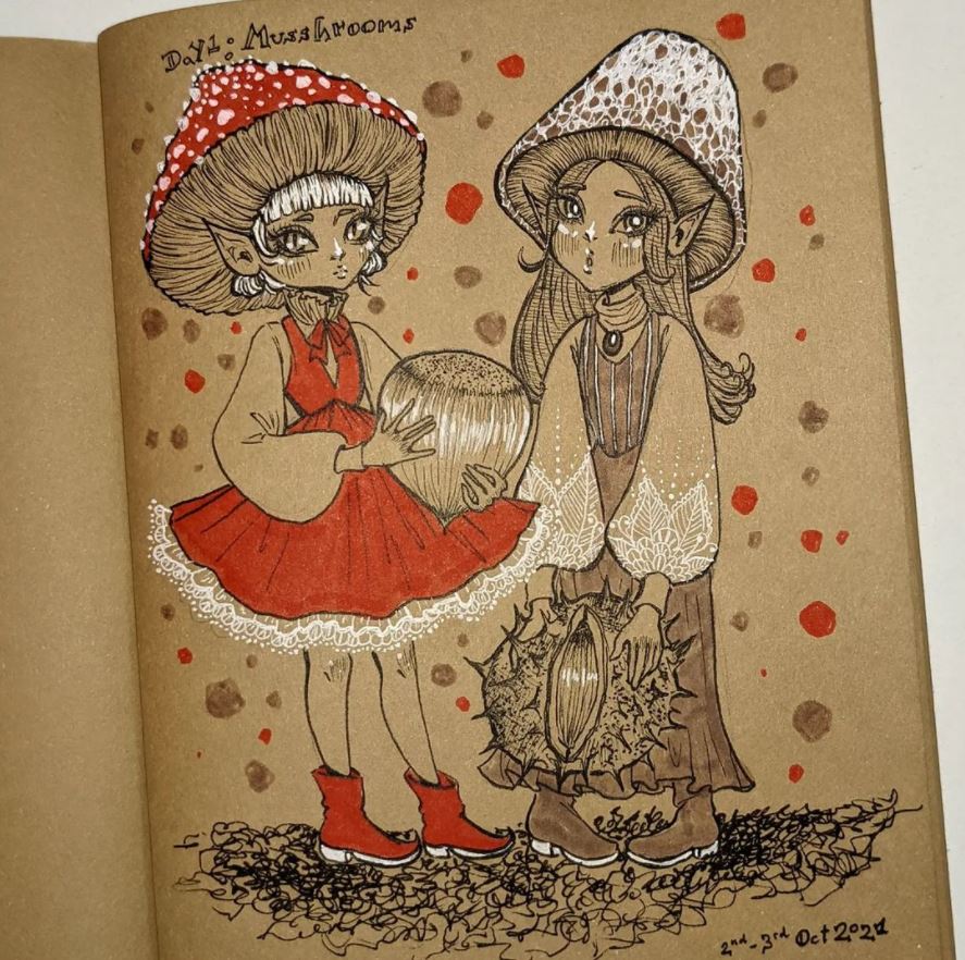 ARTMIE Inktober - ве инспирираме вас, а и себеси