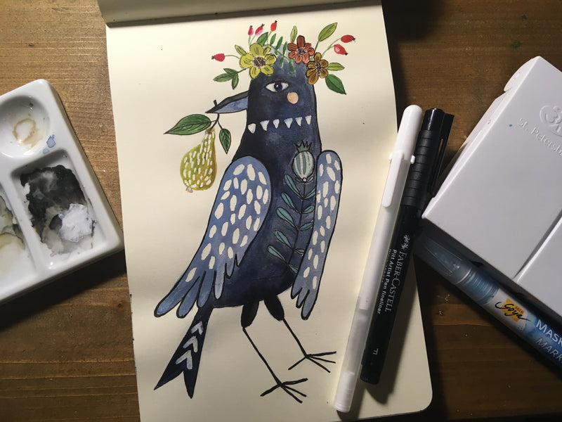 ARTMIE Inktober - теми во втората недела