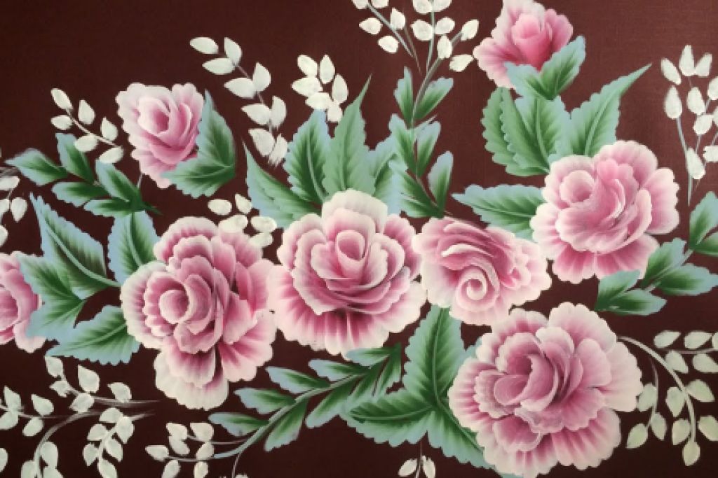 Еднопотезно сликање — One Stroke Painting техника