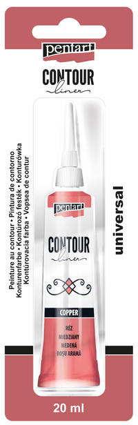 Боја за контури PENTART - 20 ml – copper