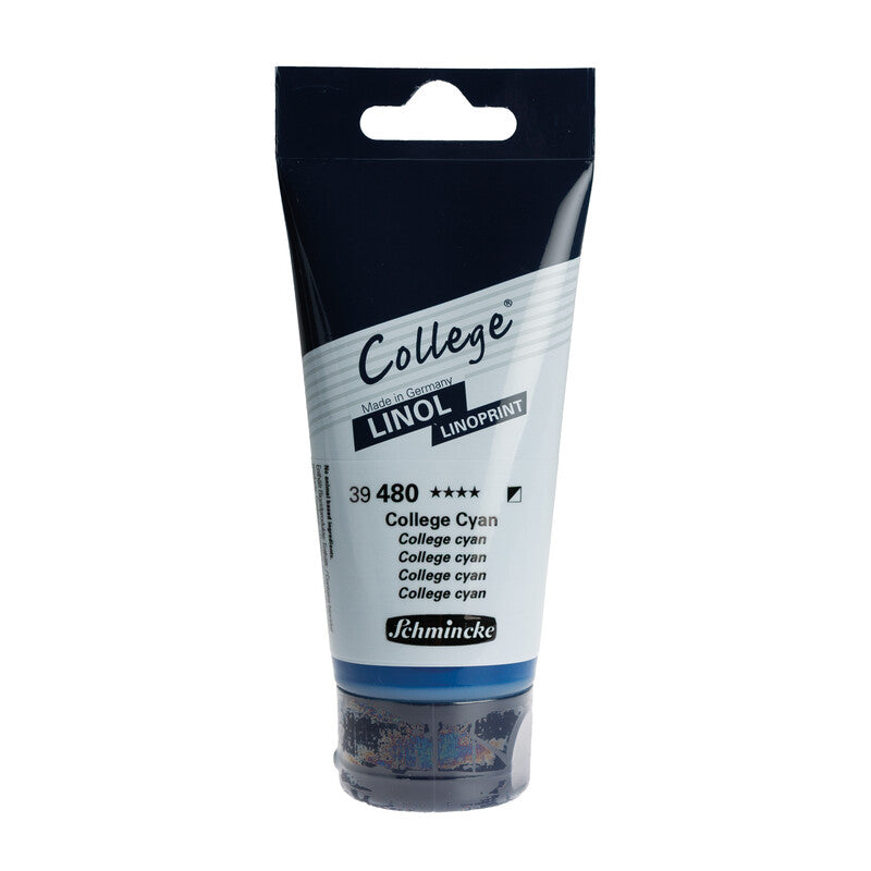 Боја за линорез Schmincke College Linol 75 ml – 480 College цијан