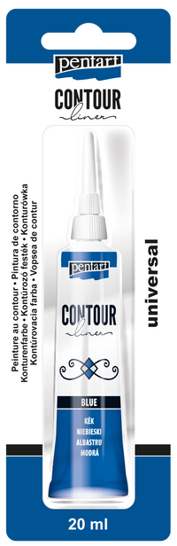 Боја за контури PENTART - 20 ml – blue