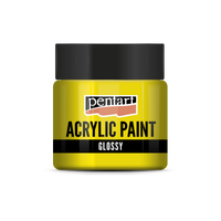 acrylic paint glossy 50 ml – жолта