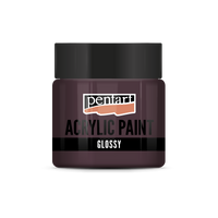 acrylic paint glossy 50 ml – модар патлиџан