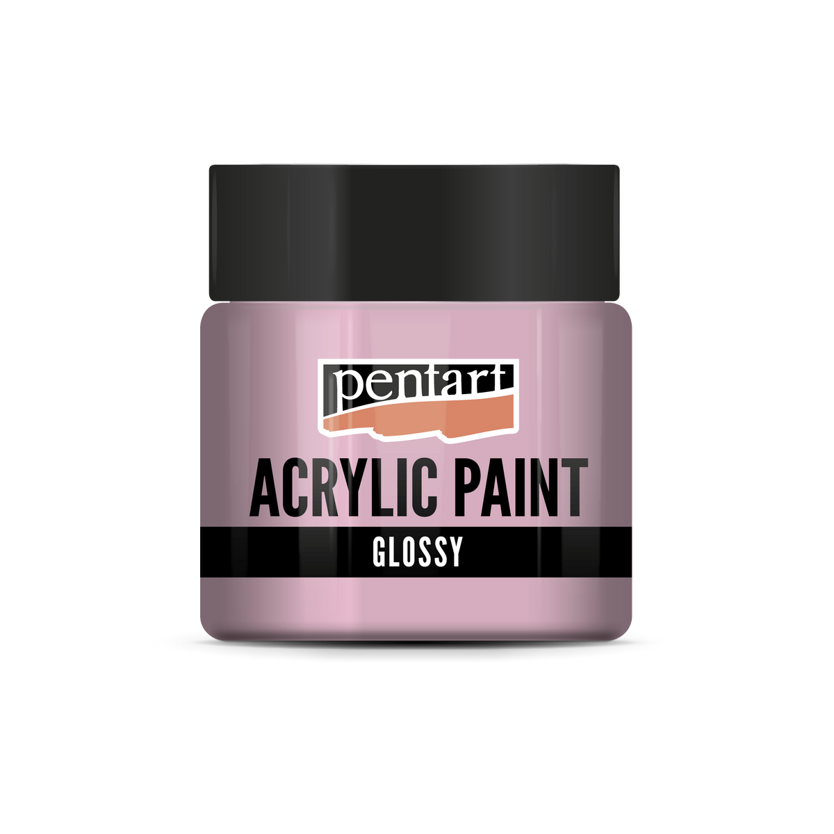acrylic paint glossy 50 ml – розова