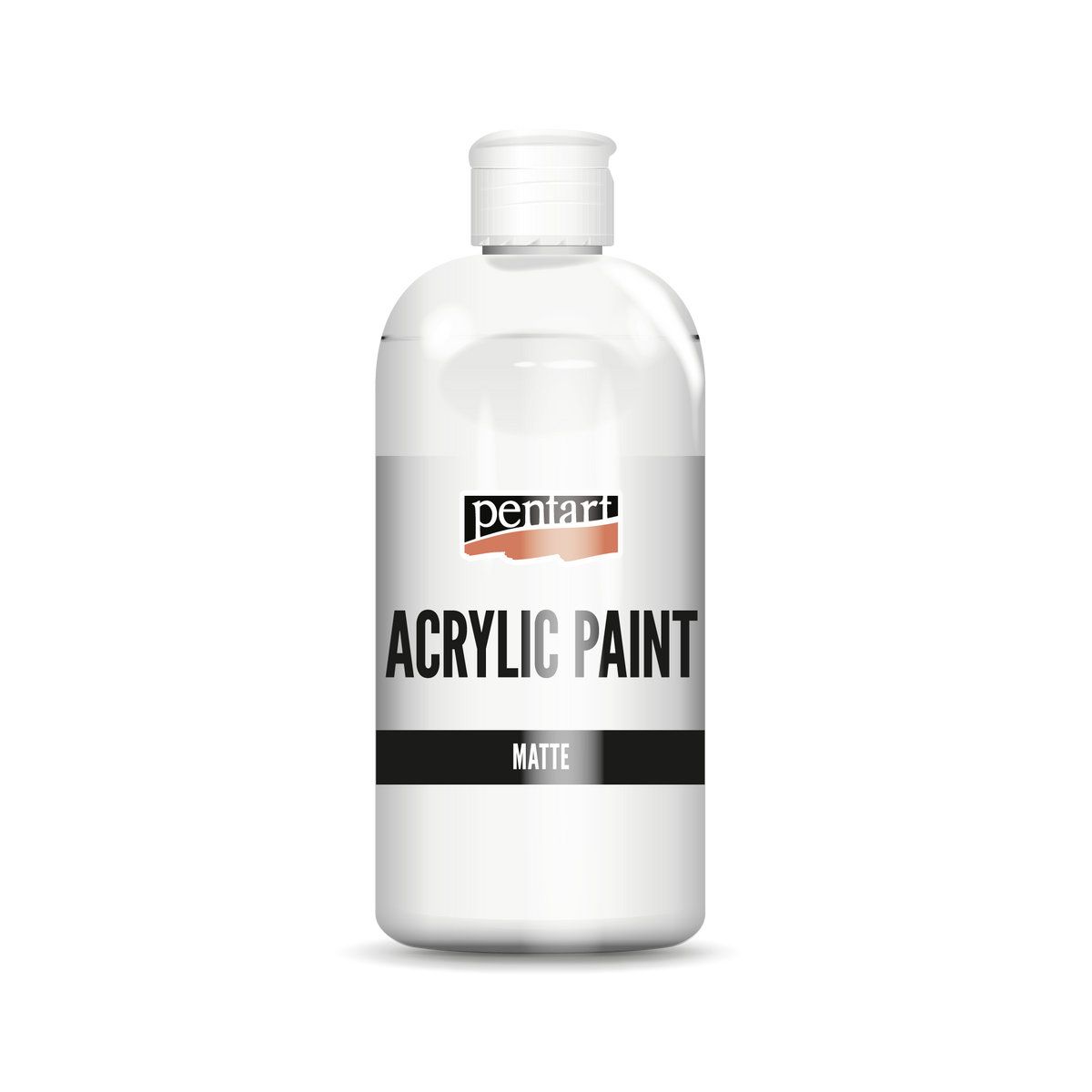 Мат акрилна боја Pentart 500 ml бела