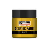 acrylic paint glossy 50 ml – сончево жолта