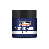 acrylic paint glossy 50 ml – темносина