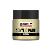 acrylic paint glossy 50 ml – бело кафе