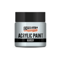acrylic paint glossy 50 ml – ледено сина