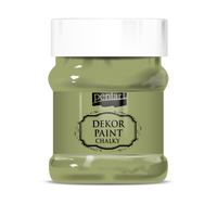 Декоративна боја на креда Chalky Pentart 230 ml – olive