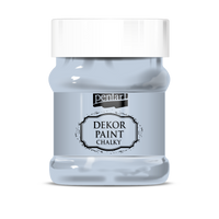 Декоративна боја на креда Chalky Pentart 230 ml – ice-blue