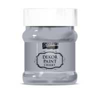 Декоративна боја на креда Chalky Pentart 230 ml – grey