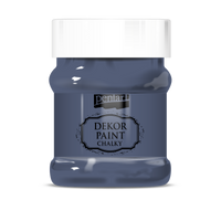 Декоративна боја на креда Chalky Pentart 230 ml – indigo