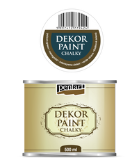 Декоративна боја на креда Chalky Pentart 500 ml – poison-green