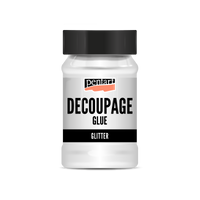Decoupage лепило и лак со сјајни честички Pentart - 100 ml
