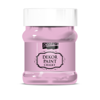 Декоративна боја на креда Chalky Pentart 230 ml – baby pink