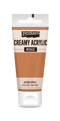 creamy acrylic metallic 60 ml – антички бакар