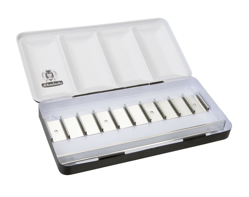 Метална празна кутија Schmincke за 10 x 15 ml туби