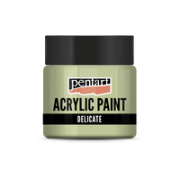 Акрилна боја Delicate металик 50ml – greenish silver