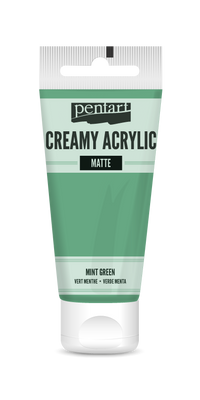 Кремаста мат акрилна боја Pentart 60 ml – mint green