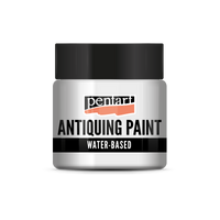 antiquing paint 50 ml – бела