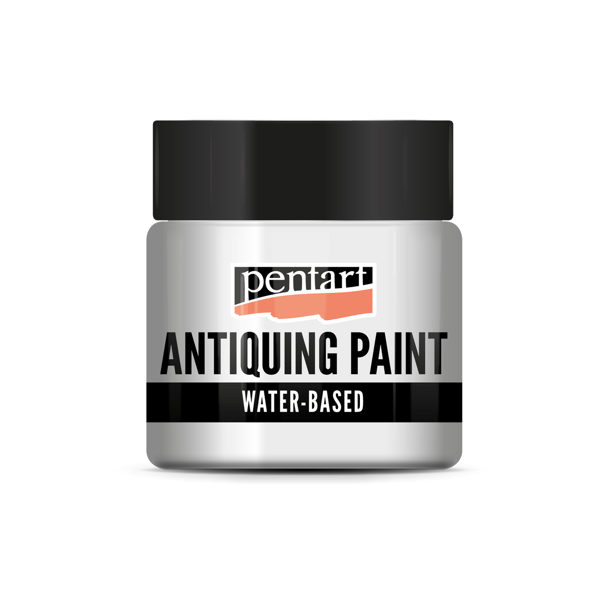 antiquing paint 50 ml – бела