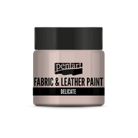 delicate fabric & leather paint 50 ml – розово злато