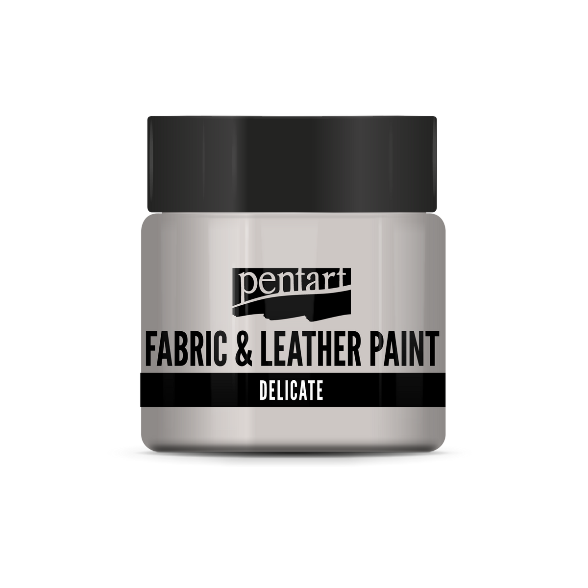 delicate fabric & leather paint 50 ml – сребрена