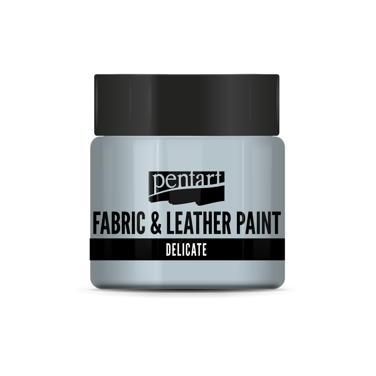 delicate fabric & leather paint 50 ml – синкаво сребрена