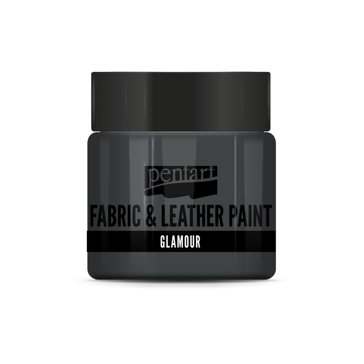 glamour fabric & leather paint 50 ml – старо сребро