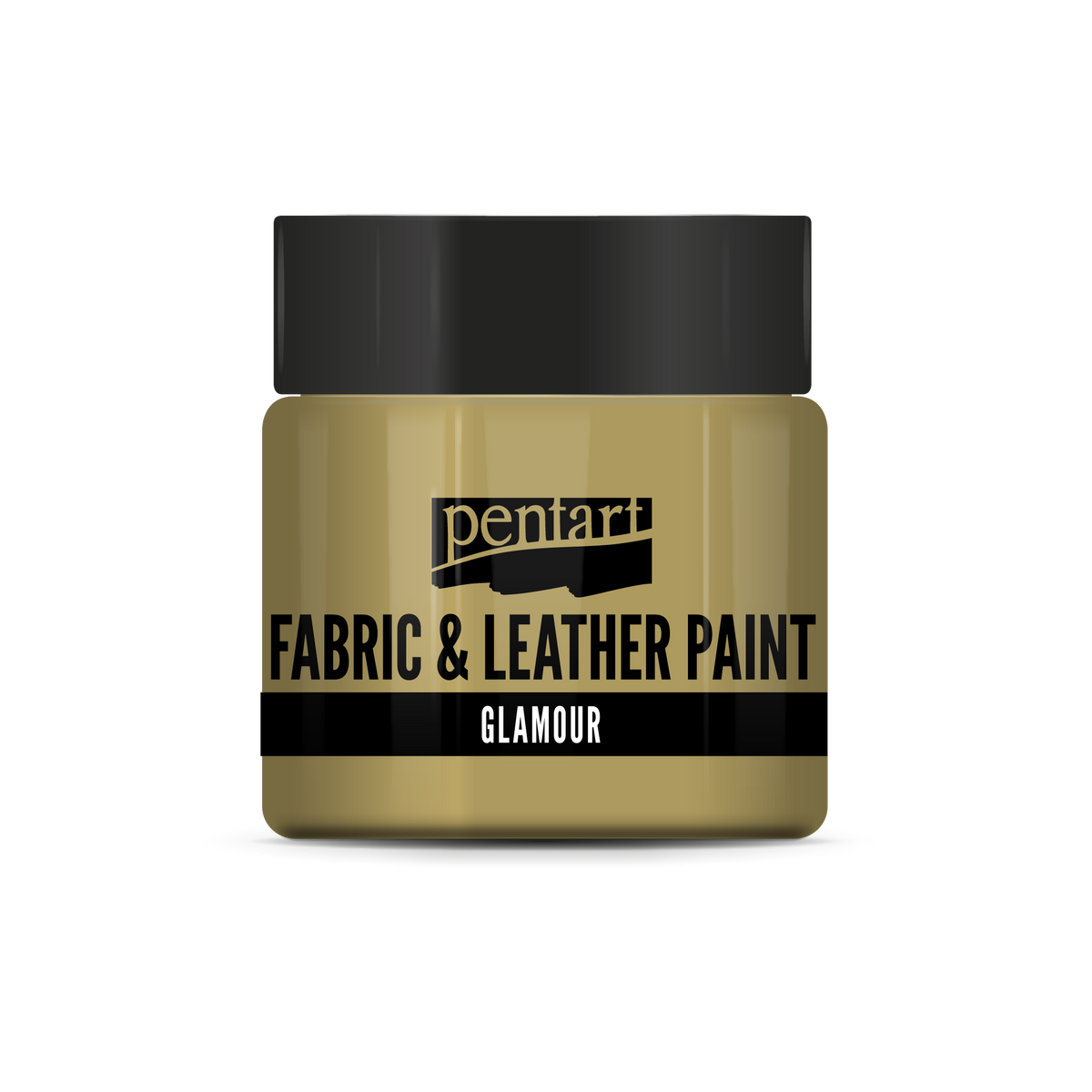 glamour fabric & leather paint 50 ml – шампањ