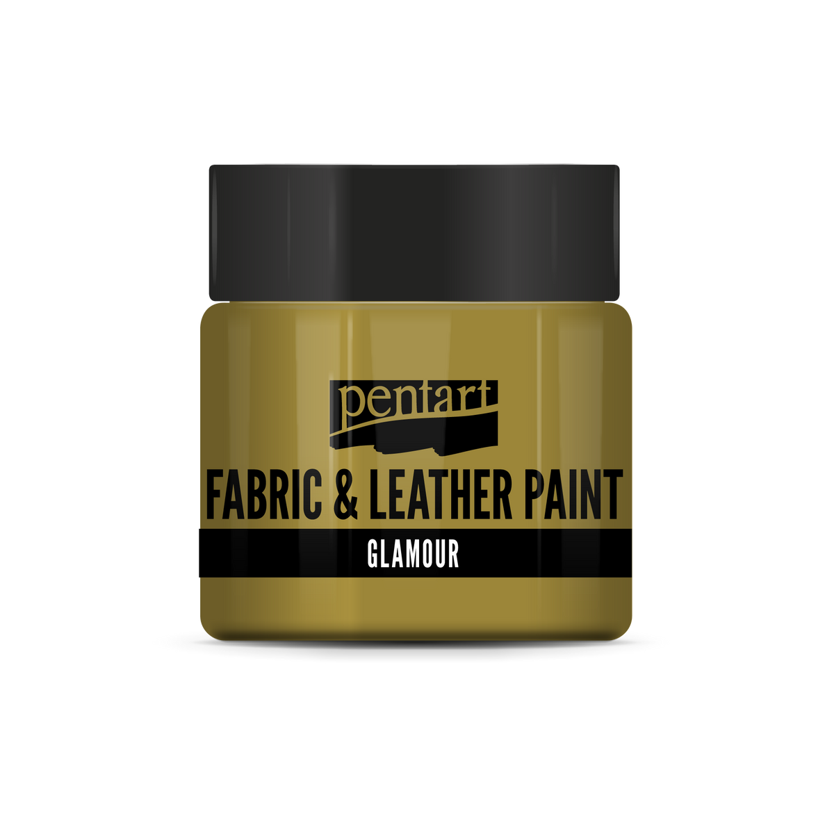 glamour fabric & leather paint 50 ml – златна