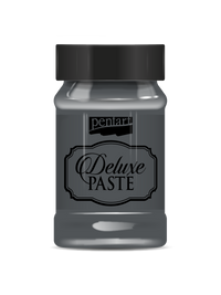 Pentart Deluxe Paste паста за 3D ефекти 100 ml – антрацит