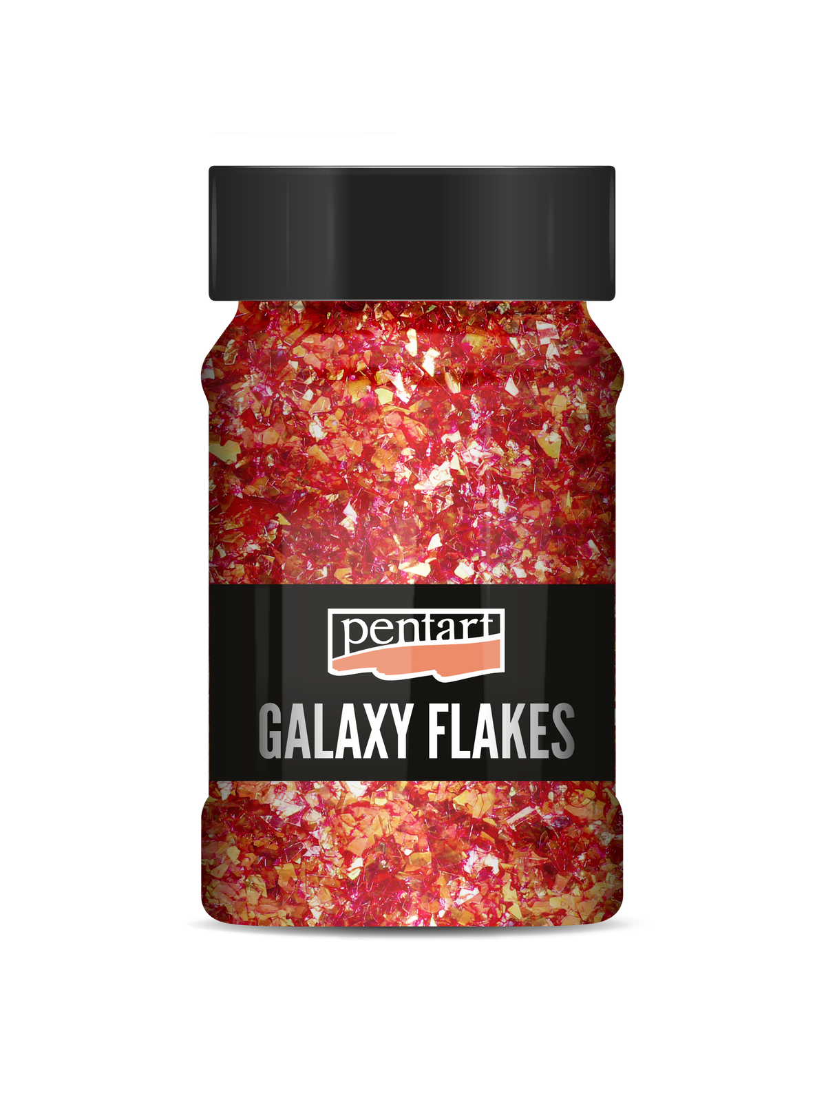 Декоративни лушпи Pentart Galaxy Flakes Ida red-gold мин. 15 g