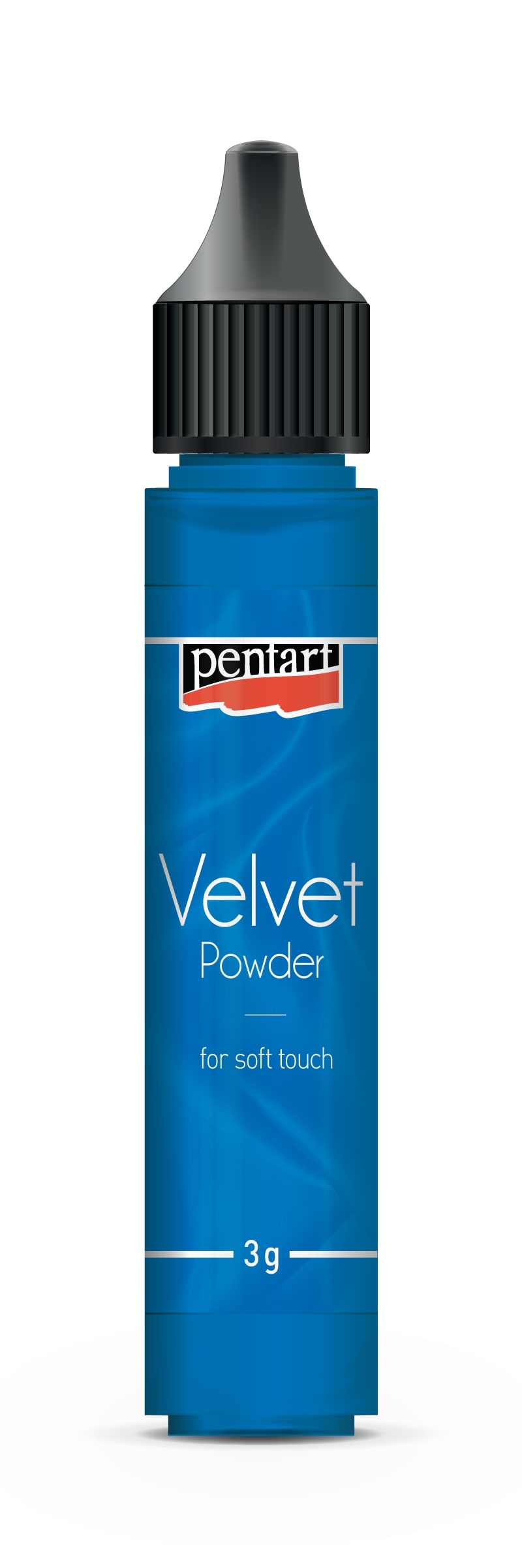 Кадифен прав Pentart Velvet powder син 3 g