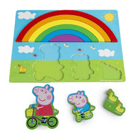 3Д дрвена сложувалка со виножито PEPPA PIG - 2