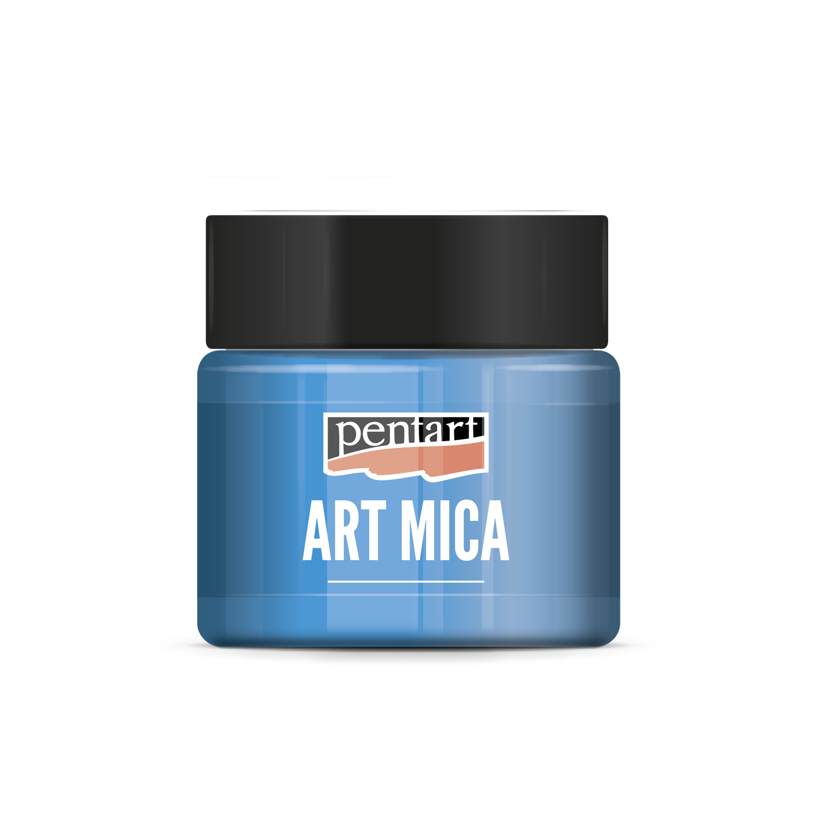 Минерален прав Pentart Art Mica - golden blue 9 g