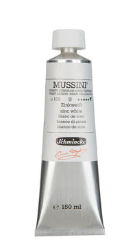 Маслени бои Schmincke MUSSINI 150 ml – 102 Цинк бела