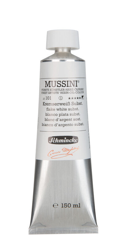 Маслени бои Schmincke MUSSINI 150 ml – 101 Оловно бела супст.