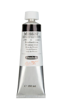 Маслени бои Schmincke MUSSINI 150 ml – 490 Пруско сина