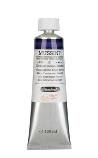 Маслени бои Schmincke MUSSINI 150 ml – 492 Ултрамарин сина темна