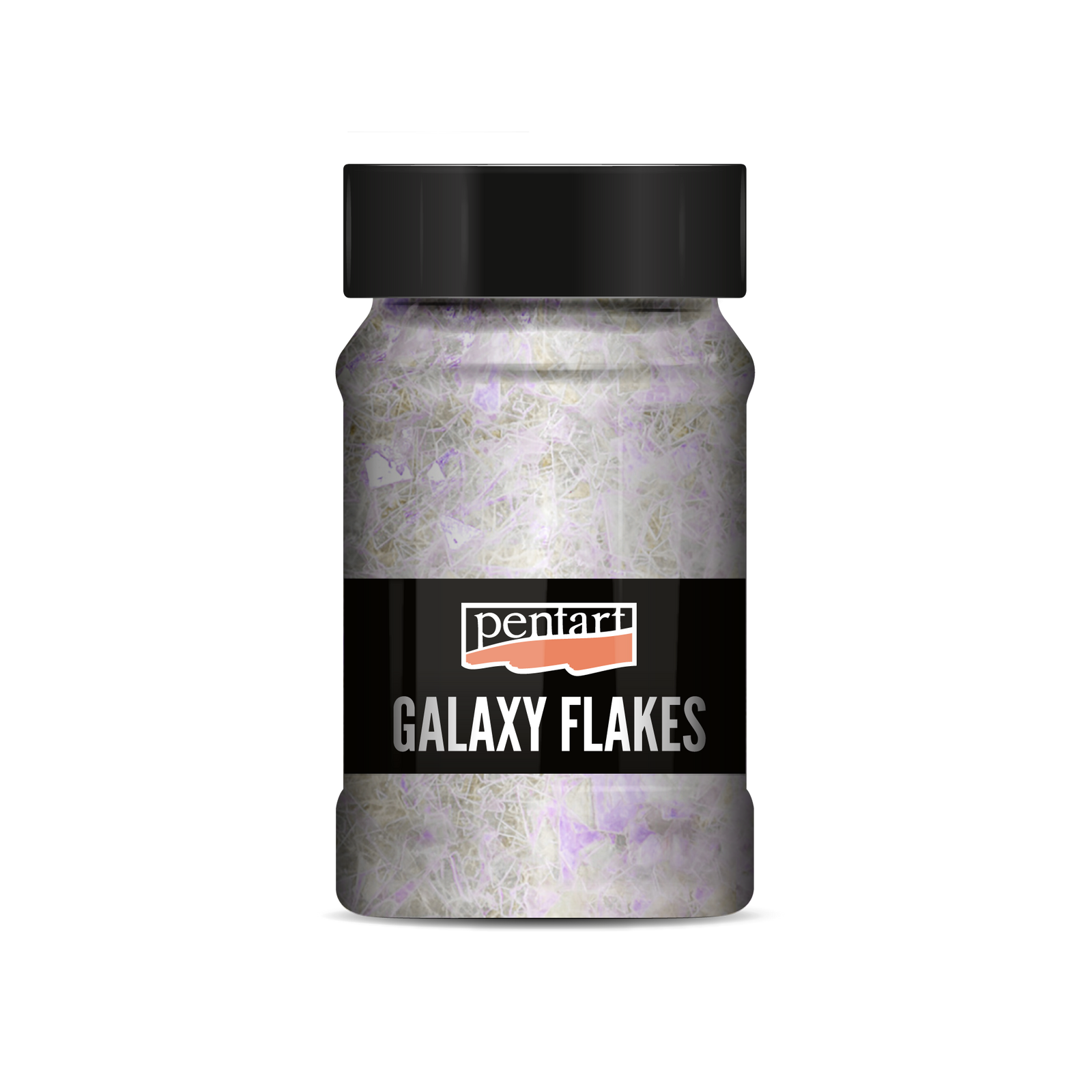 Снегулки Pentart Galaxy Flakes 15 g - Mond white