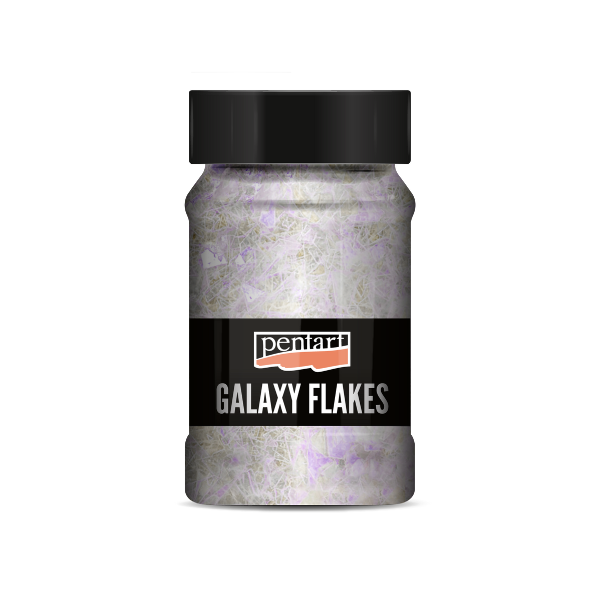 Снегулки Pentart Galaxy Flakes 15 g - Mond white