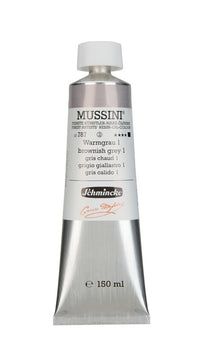 Маслени бои Schmincke MUSSINI 150 ml – 787 Кафеавкасто сива 1