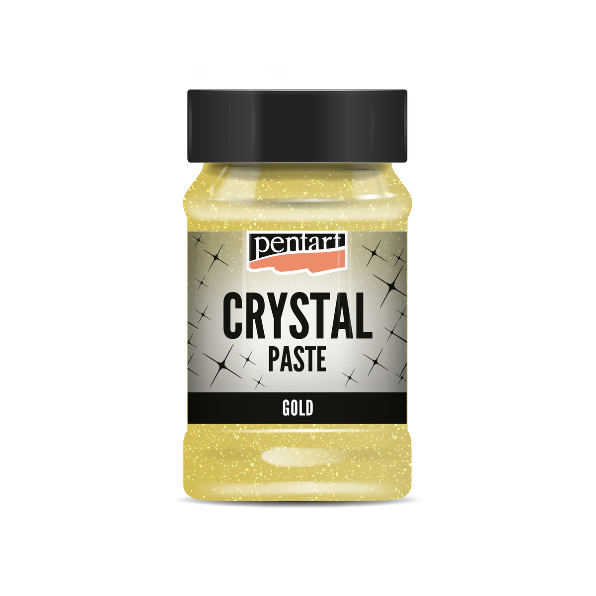 Кристална паста Pentart 100 ml – златна