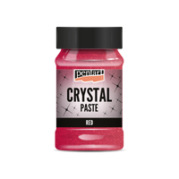 Кристална паста Pentart 100 ml – црвена