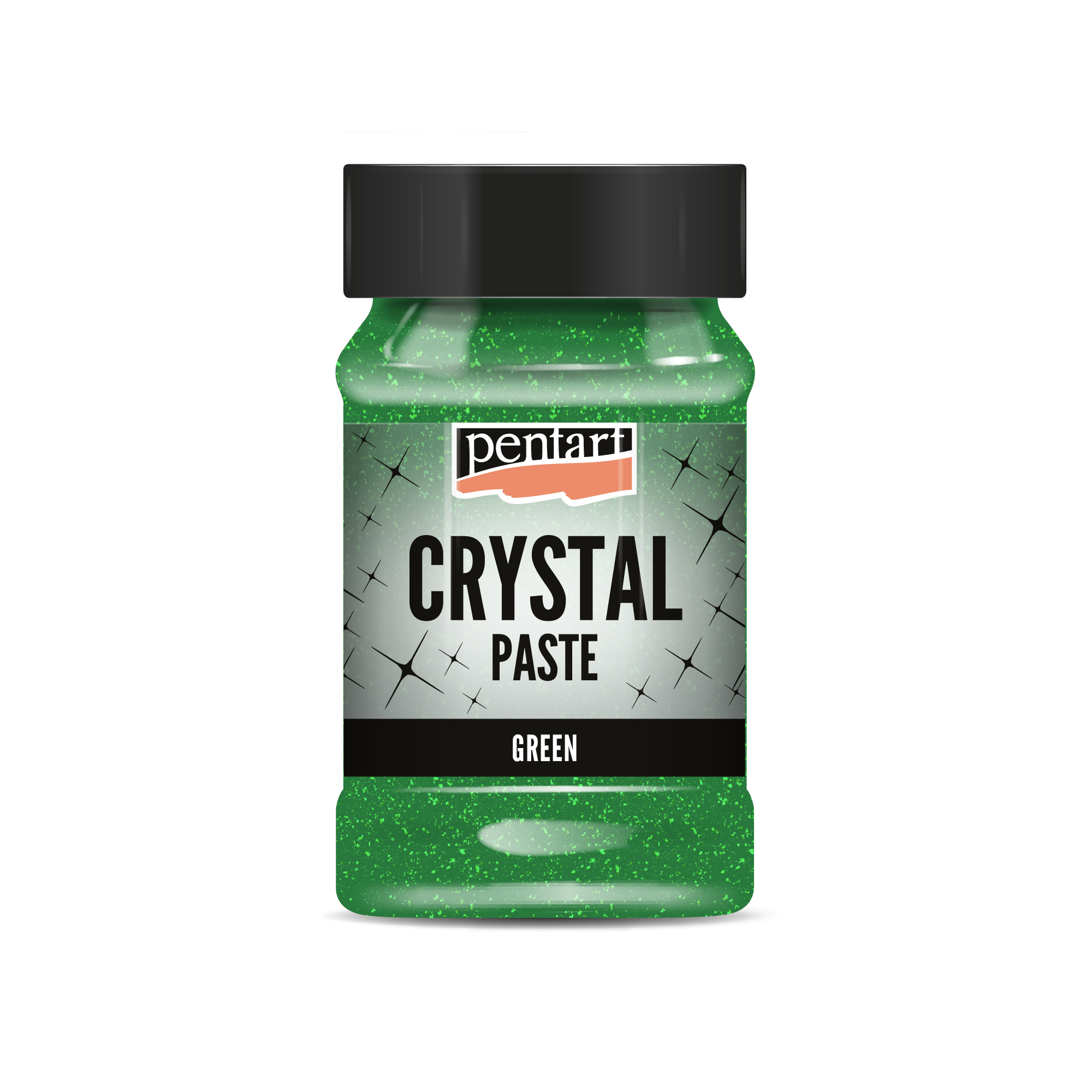 Кристална паста Pentart 100 ml – зелена