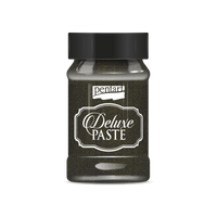 Pentart Deluxe Paste паста за 3D ефекти 100 ml – црно-златна