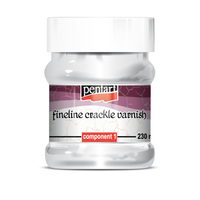 Двокомпонентен кракел лак со фини пукнатини Pentart Fineline - 230 ml